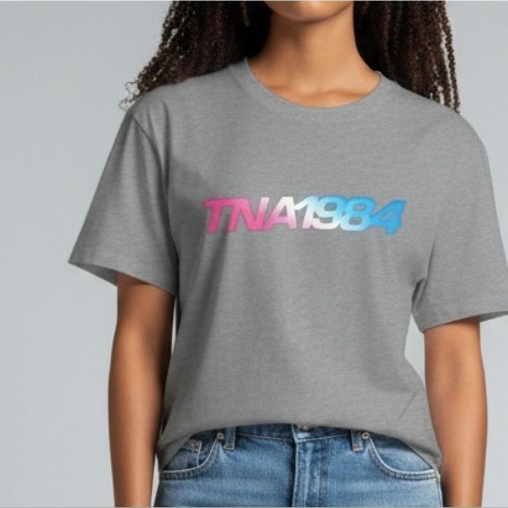 TNA 1984 Retro 80s Synthwave Style Tee - Picture 1 of 7